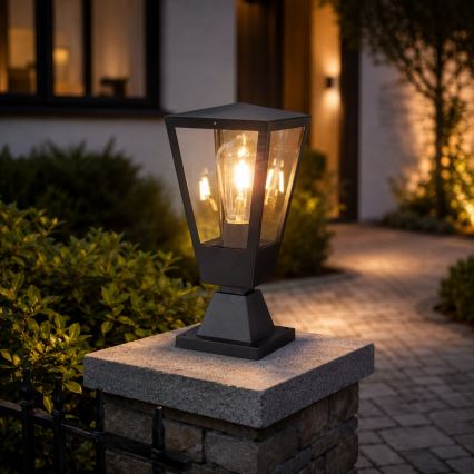 Brilliant - Lampe d'extérieur WESTDLIFF 1xE27/20W/230V 30,7 cm IP44 anthracite