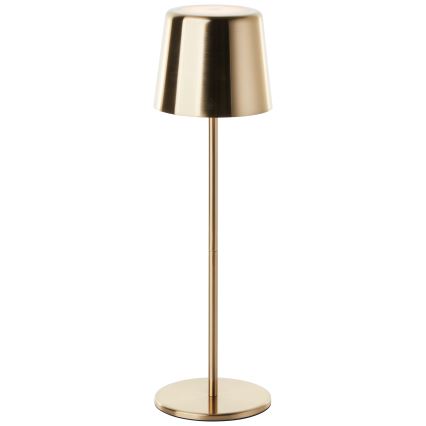 Brilliant - Lampe extérieure tactile LED dimmable XAANA LED/4W/5V 3000/4000/6500K 2600 mAh IP44 dorée