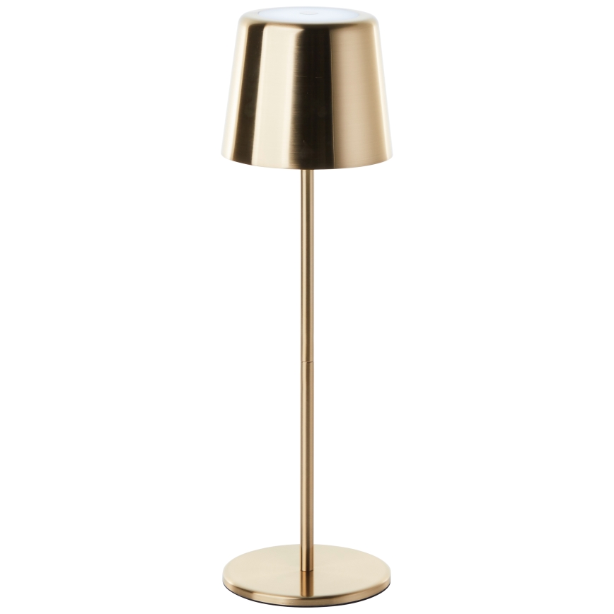 Brilliant - Lampe extérieure tactile LED dimmable XAANA LED/4W/5V 3000/4000/6500K 2600 mAh IP44 dorée