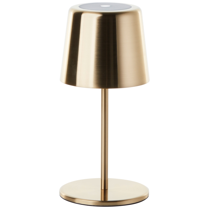 Brilliant - Lampe extérieure tactile LED dimmable XAANA LED/4W/5V 3000/4000/6500K 2600 mAh IP44 dorée