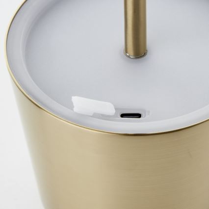 Brilliant - Lampe extérieure tactile LED dimmable XAANA LED/4W/5V 3000/4000/6500K 2600 mAh IP44 dorée