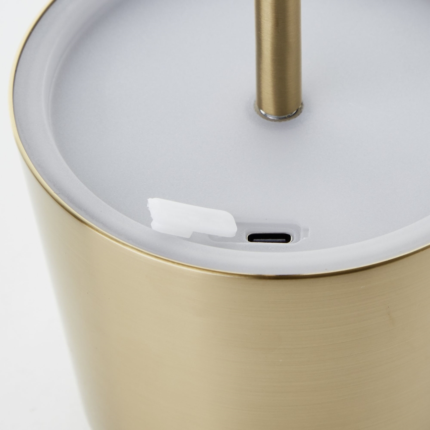 Brilliant - Lampe extérieure tactile LED dimmable XAANA LED/4W/5V 3000/4000/6500K 2600 mAh IP44 dorée