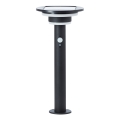 Brilliant - Lampe solaire avec détecteur GARVINA LED/3W/3,7V 45 cm IP44 noir