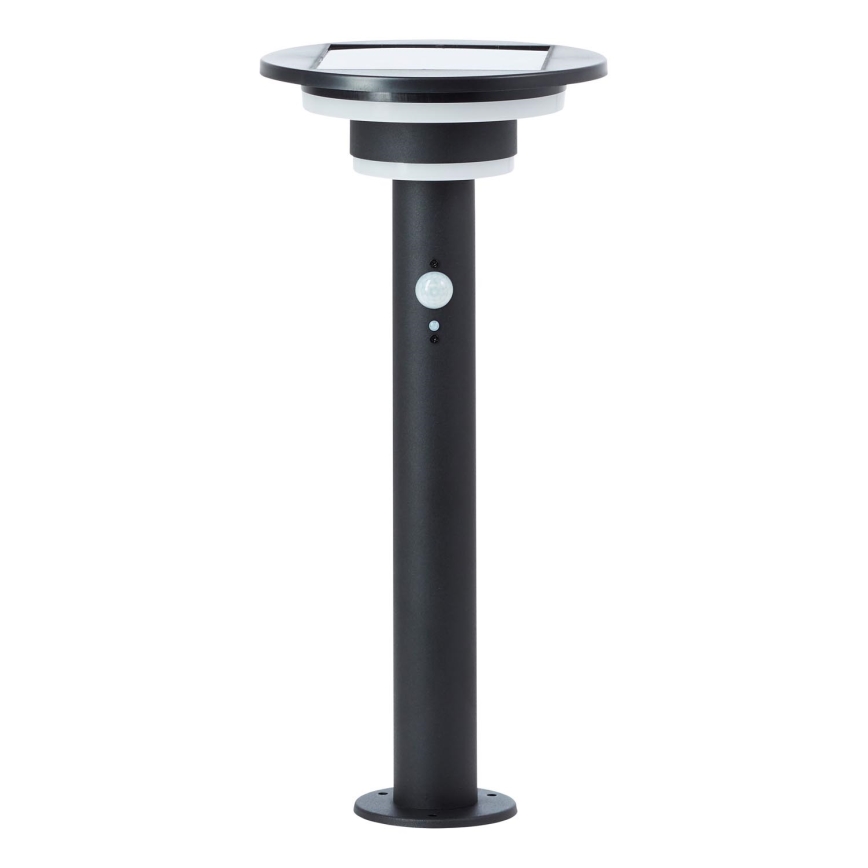 Brilliant - Lampe solaire avec détecteur GARVINA LED/3W/3,7V 45 cm IP44 noir