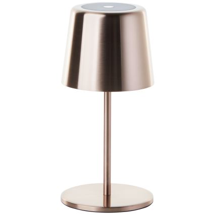 Brilliant - Lampe tactile d'extérieur à intensité variable XAANA LED/4W/5V 3000/4000/6500K IP44 cuivre