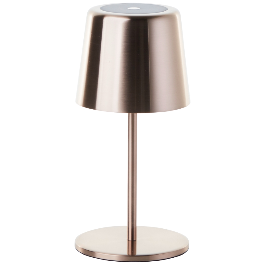 Brilliant - Lampe tactile d'extérieur à intensité variable XAANA LED/4W/5V 3000/4000/6500K IP44 cuivre