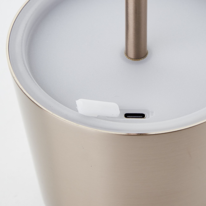 Brilliant - Lampe tactile d'extérieur à intensité variable XAANA LED/4W/5V 3000/4000/6500K IP44 cuivre