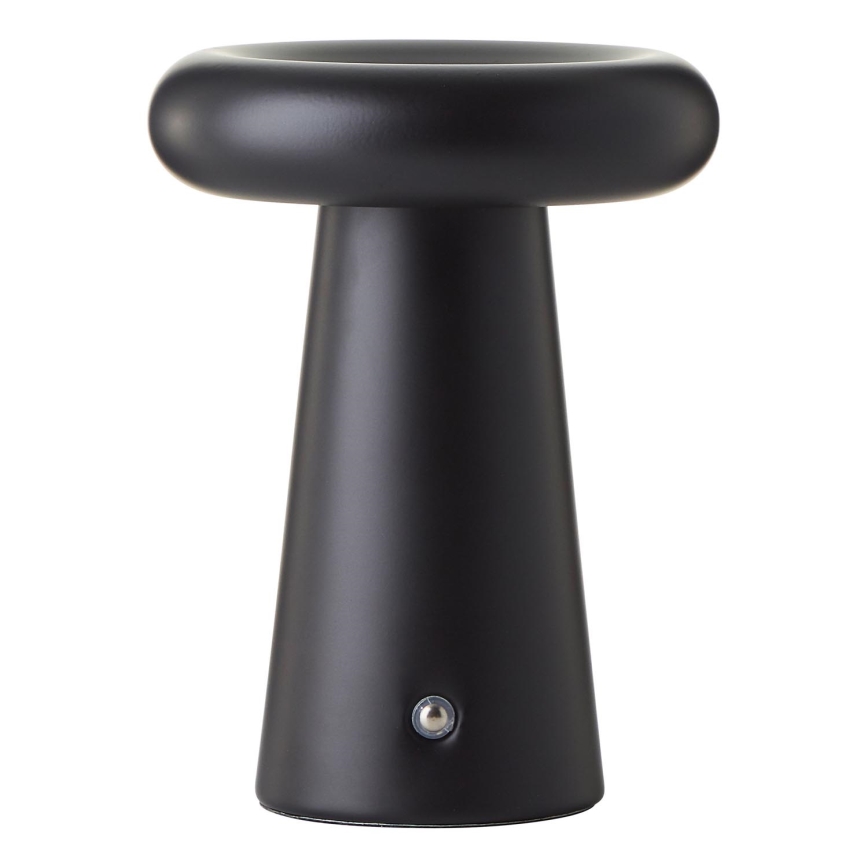 Brilliant - LED à intensité variable tactile extérieur lampe de table MUFFIN LED/3W/5V USB 2600 mAh IP44 noir