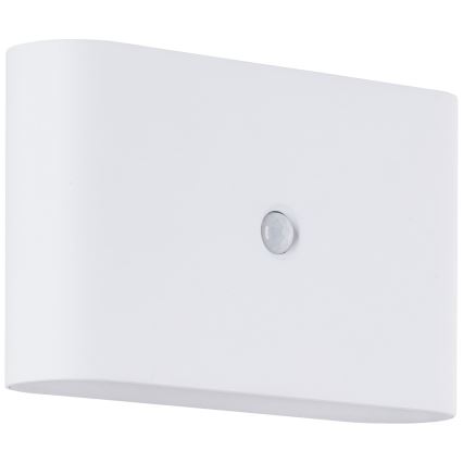 Brilliant - LED Buiten oplaadbaar wandlamp met sensor XINO LED/3W/5V IP44 wit