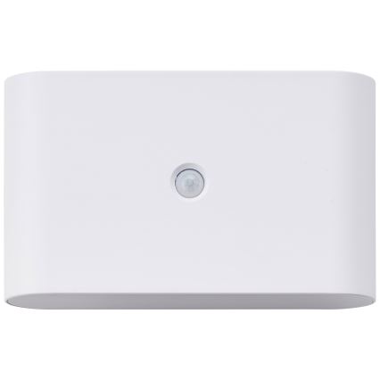 Brilliant - LED Buiten oplaadbaar wandlamp met sensor XINO LED/3W/5V IP44 wit