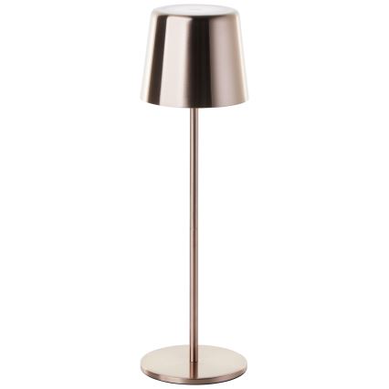 Brilliant - LED Dimbaar aanraken buitenshuis lamp XAANA LED/4W/5V 3000/4000/6500K IP44 koper