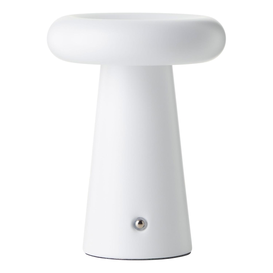 Brilliant - LED Dimbaar aanraken buitenshuis tafellamp MUFFIN LED/3W/5V USB 2600 mAh IP44 wit
