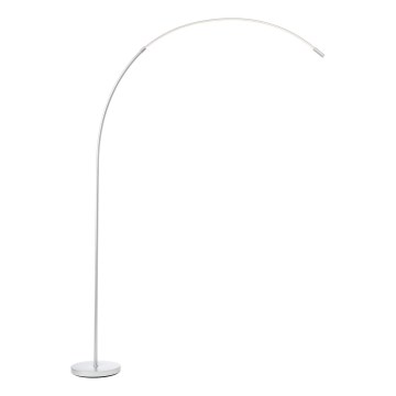 Brilliant - LED Dimbaar aanraken Staande lamp BOW LED/14W/230V 3000/4000/6500K mat chroom