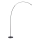 Brilliant - LED Dimbaar aanraken Staande lamp BOW LED/14W/230V 3000/4000/6500K zwart
