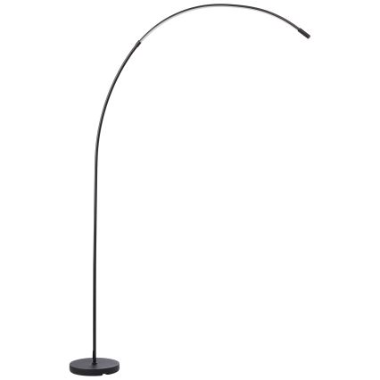 Brilliant - LED Dimbaar aanraken Staande lamp BOW LED/14W/230V 3000/4000/6500K zwart