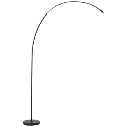 Brilliant - LED Dimbaar aanraken Staande lamp BOW LED/14W/230V 3000/4000/6500K zwart
