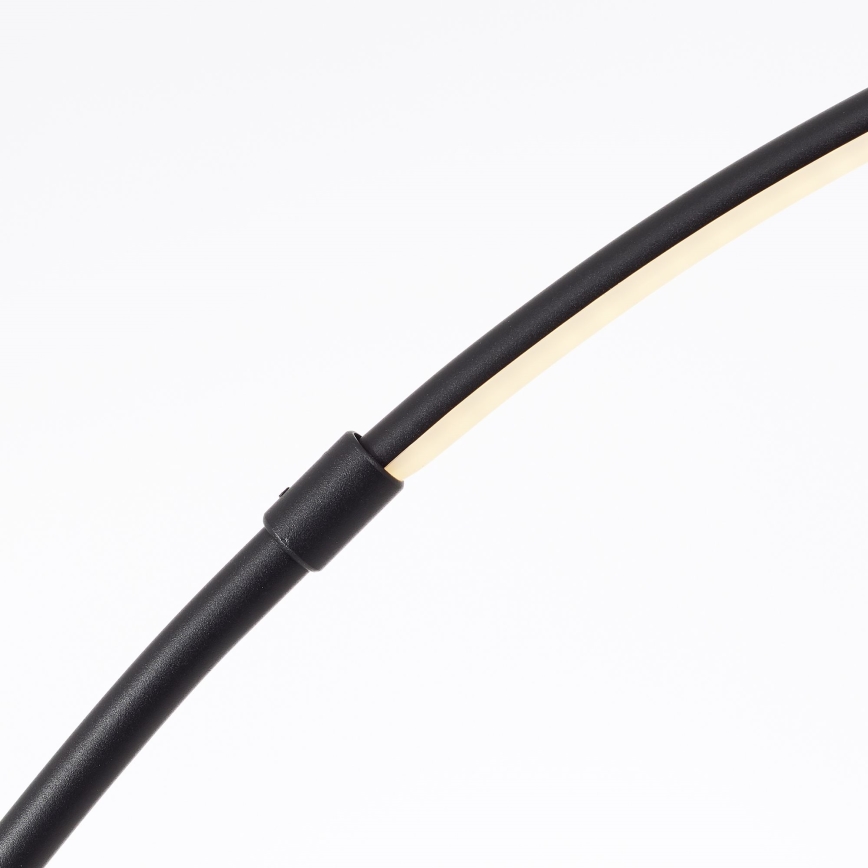 Brilliant - LED Dimbaar aanraken Staande lamp BOW LED/14W/230V 3000/4000/6500K zwart
