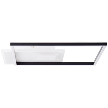 Brilliant - Dimbare LED Plafondlamp IORGO LED/40W/230V 3000K 43,5x43,5 cm wit/zwart