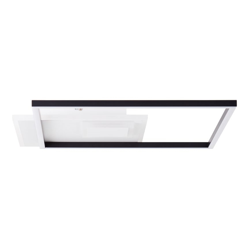 Brilliant - Dimbare LED Plafondlamp IORGO LED/40W/230V 3000K 43,5x43,5 cm wit/zwart