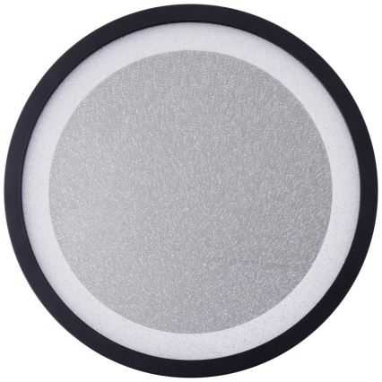 Brilliant - Dimbare LED Plafondlamp MOSAKO LED/20W/230V 2700K diameter 29,5 cm zwart