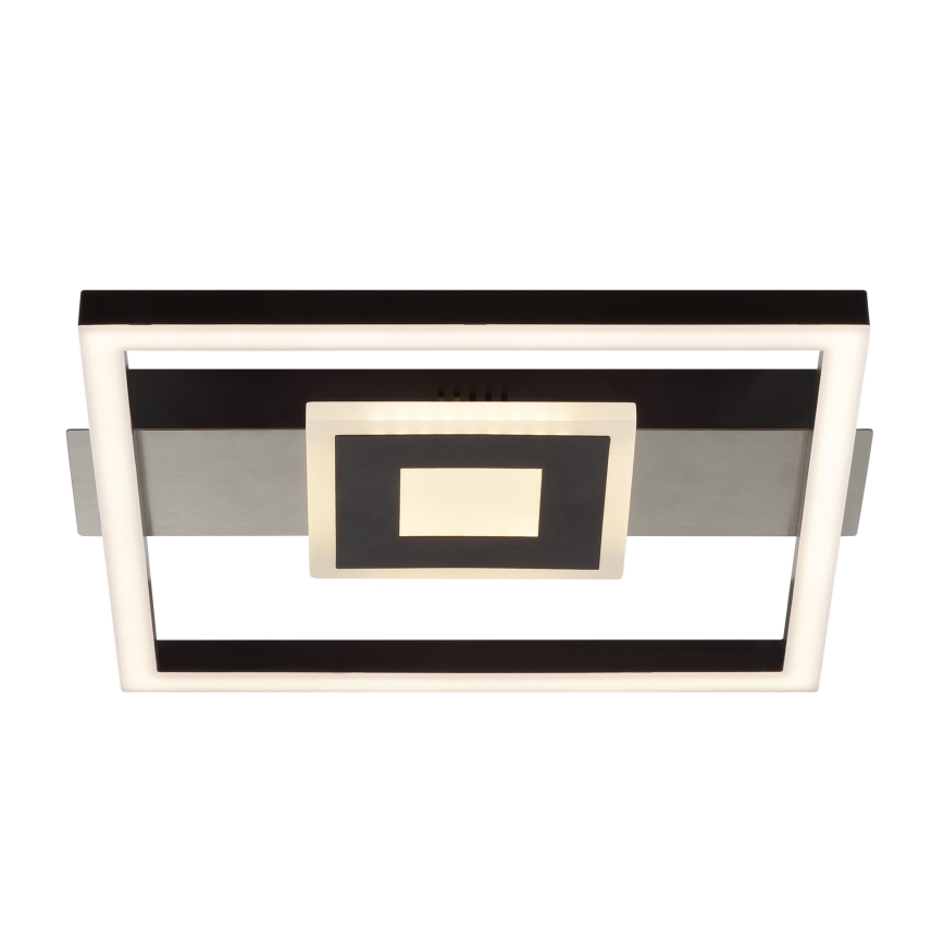 Brilliant - LED dimbaar plafondlamp BALDO LED/18W/230V zwart