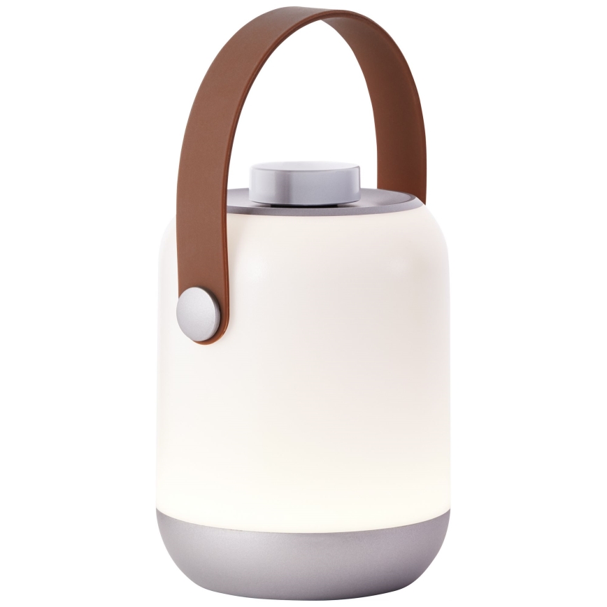 Brilliant - LED Dimbare Buiten Tafel Lamp GEMMA LED/1,9W/5V 1800 mAh IP44 wit