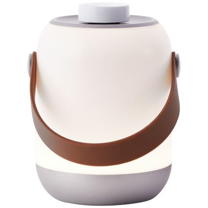 Brilliant - LED Dimbare Buiten Tafel Lamp GEMMA LED/1,9W/5V 1800 mAh IP44 wit