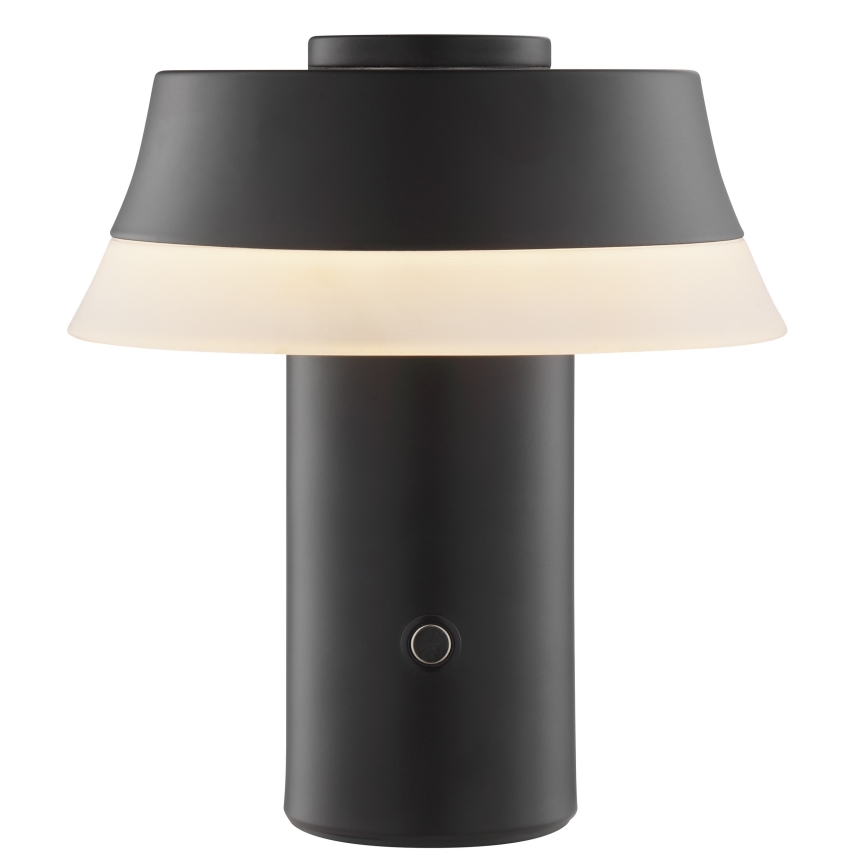 Brilliant - Dimbare oplaadbare tafellamp met aanraakbediening KINICH LED/2,5W/5V 2700K 2600 mAh zwart