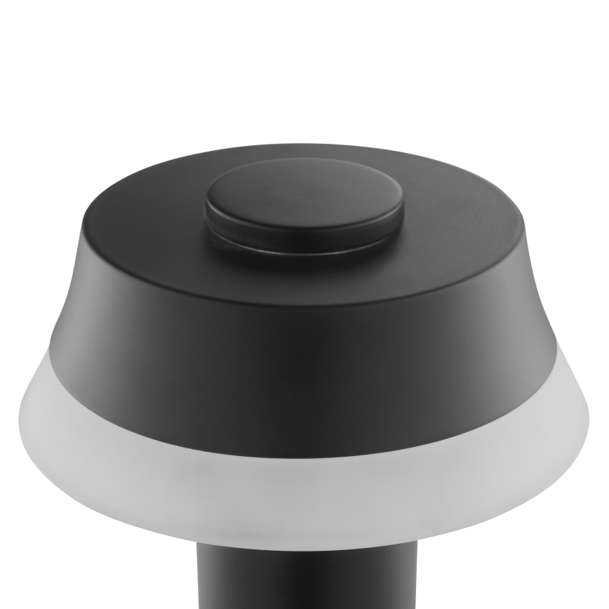 Brilliant - Dimbare oplaadbare tafellamp met aanraakbediening KINICH LED/2,5W/5V 2700K 2600 mAh zwart