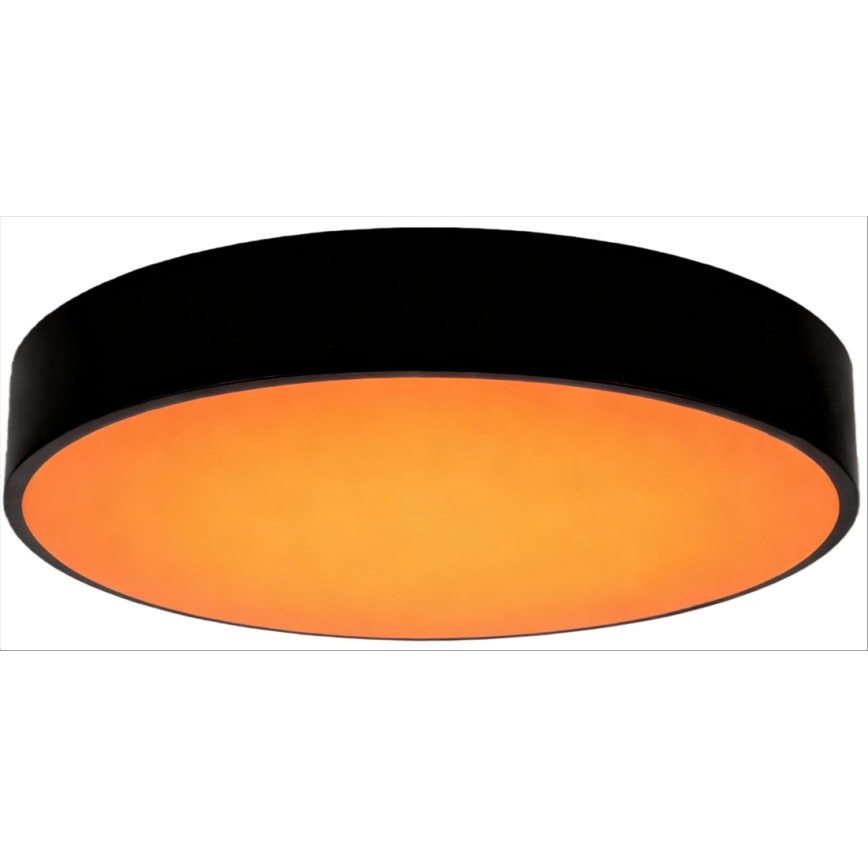 Brilliant - Dimbare LED-plafondlamp SLIMLINE LED/50W/230V 1800-6500K Ø 49 cm zwart + afstandsbediening