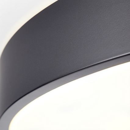 Brilliant - Dimbare LED-plafondlamp SLIMLINE LED/50W/230V 1800-6500K Ø 49 cm zwart + afstandsbediening