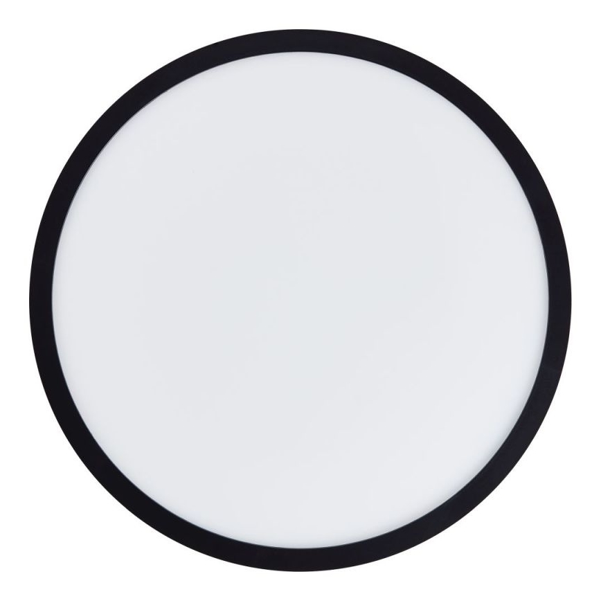 Brilliant - dimbare LED-plafondlamp SORELL LED/24W/230V 3000-6500K Ø 42 cm zwart + afstandsbediening