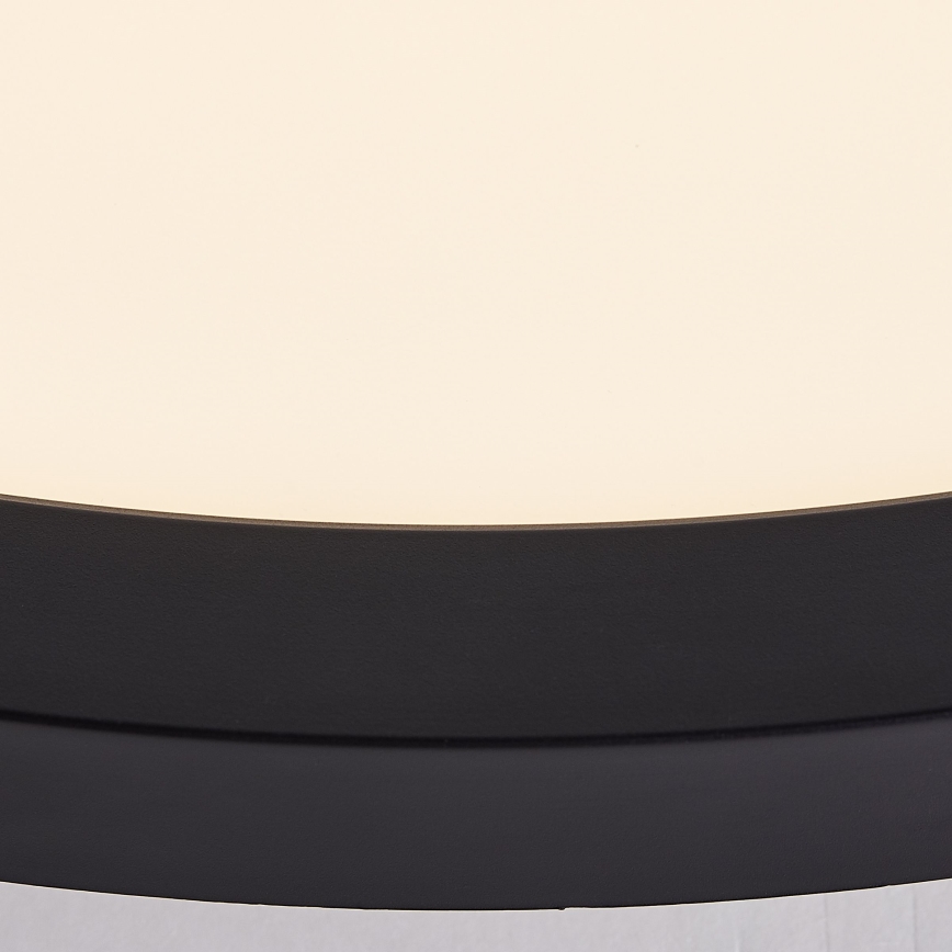 Brilliant - dimbare LED-plafondlamp TUCO LED/33W/230V 3000-6500K Ø 50 cm zwart + afstandsbediening