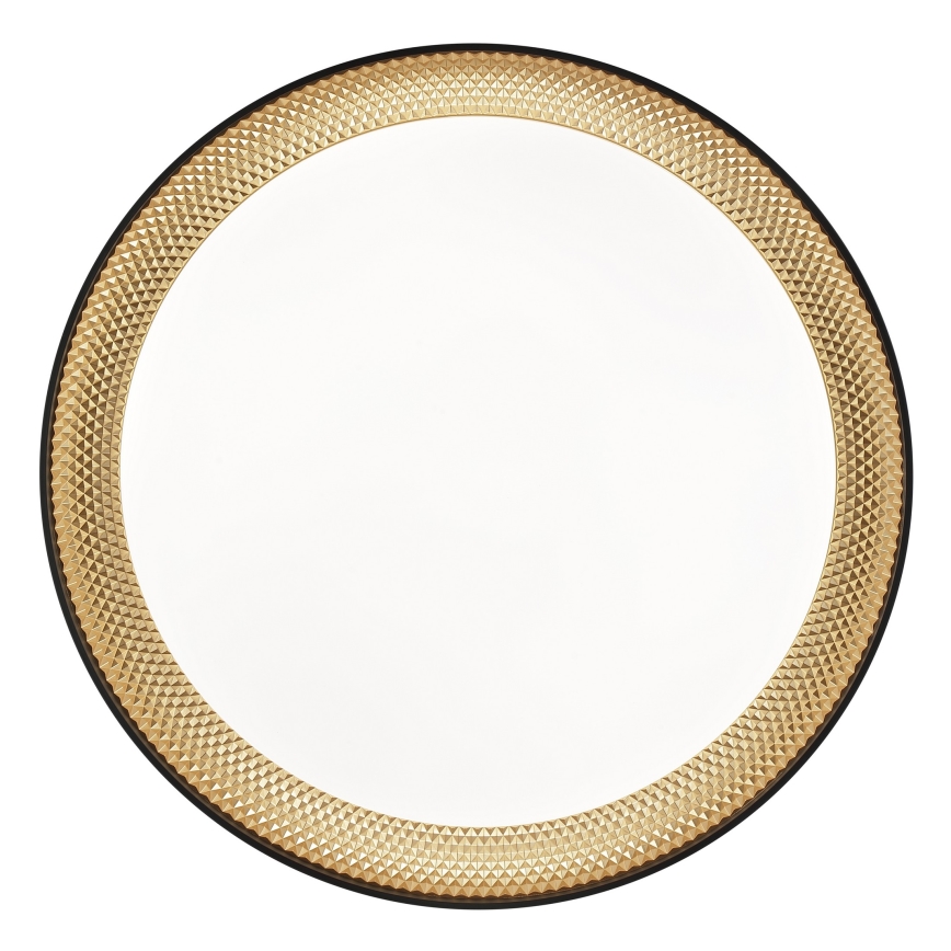 Brilliant - LED dimbare plafondlamp WALDO LED/24W/230V 3000-6500K Ø 38,5 cm zwart/goud + afstandsbediening
