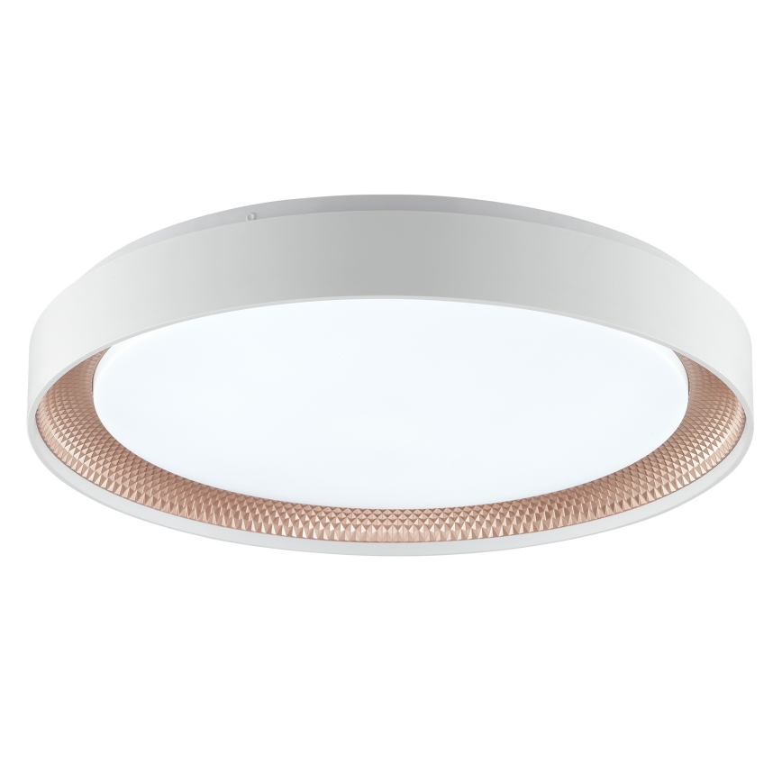 Brilliant - LED-dimbare plafondlamp WALDO LED/36W/230V 3000-6500K Ø 48,5 cm wit/roségoud + afstandsbediening