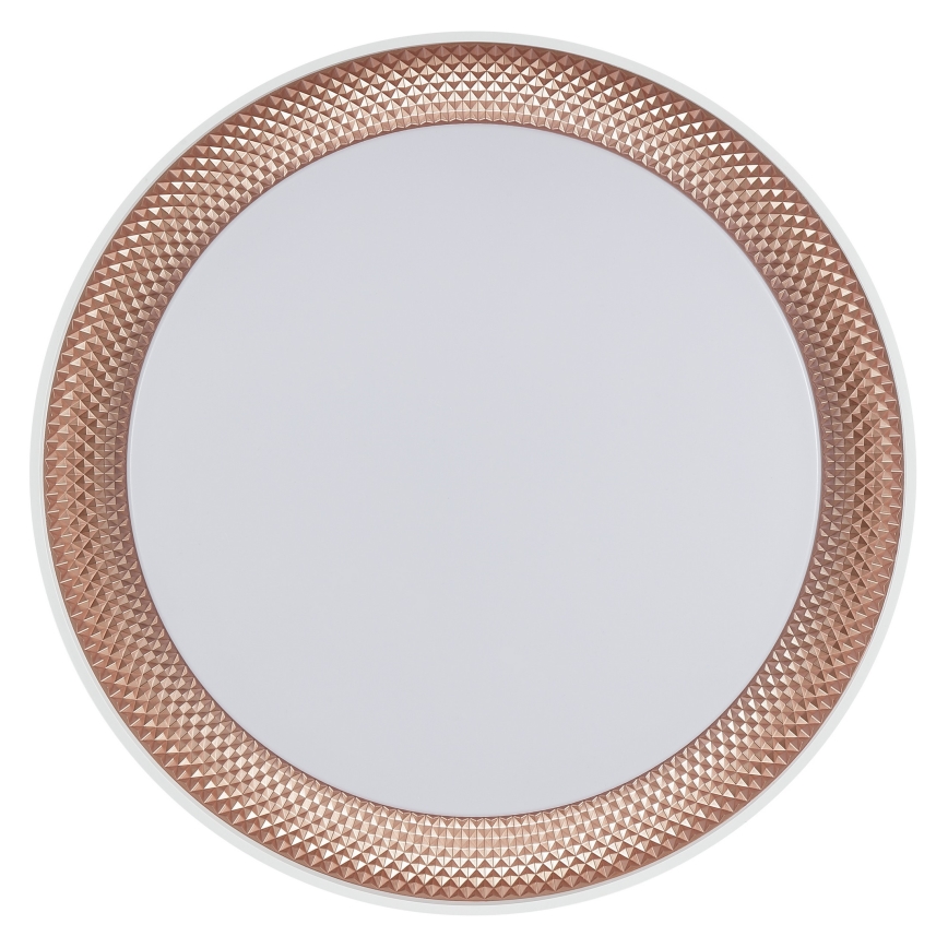 Brilliant - LED-dimbare plafondlamp WALDO LED/36W/230V 3000-6500K Ø 48,5 cm wit/roségoud + afstandsbediening