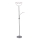 Brilliant - LED dimbare vloerlamp DEMIAN 2xLED/12W/230V glanzend chroom
