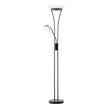 Brilliant - LED dimbare vloerlamp FINN 2xLED/13W/230V zwart