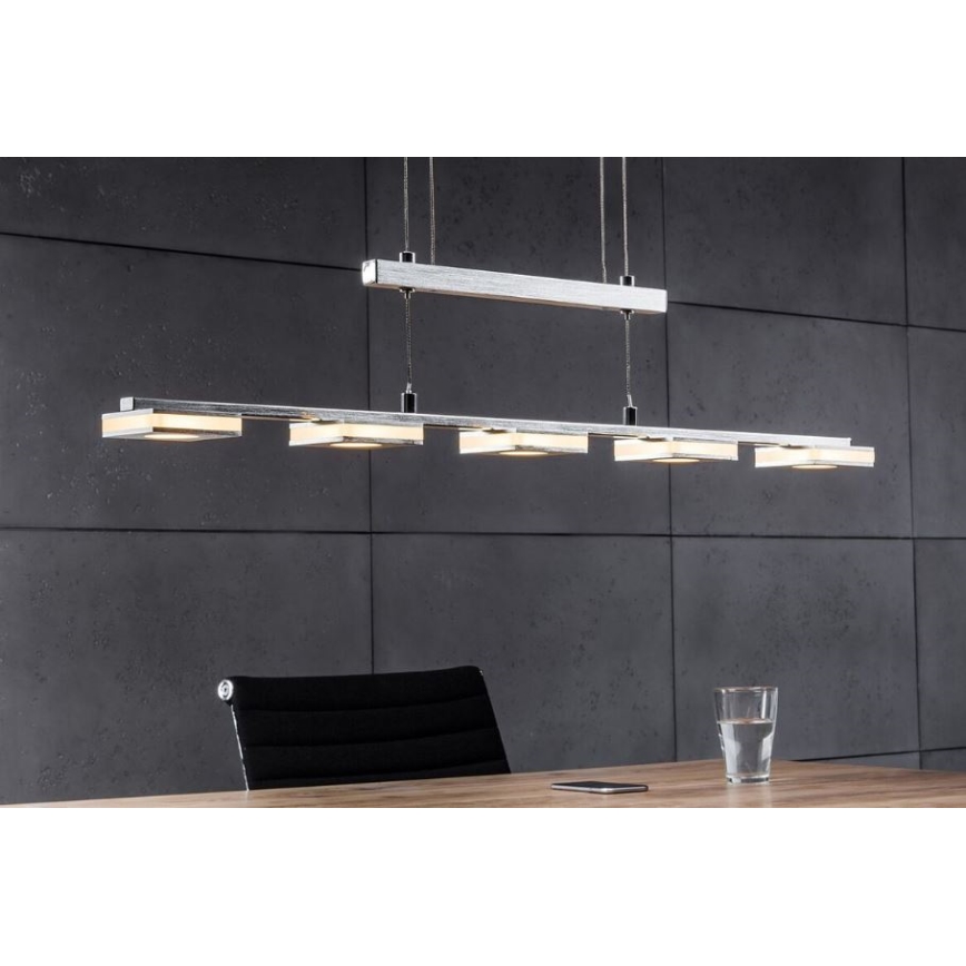 Brilliant - LED Hanglamp aan een koord TRANSIT 5xLED/4W/230V