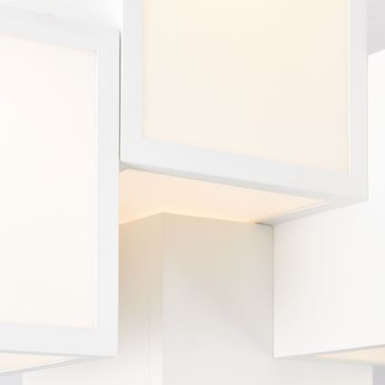 Brilliant - LED Plafondlamp CUBIX 5xLED/7,6W/230V 3000K wit