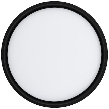 Brilliant - LED Plafondlamp KALMAR LED/26W/230V 3000K diameter 39 cm zwart