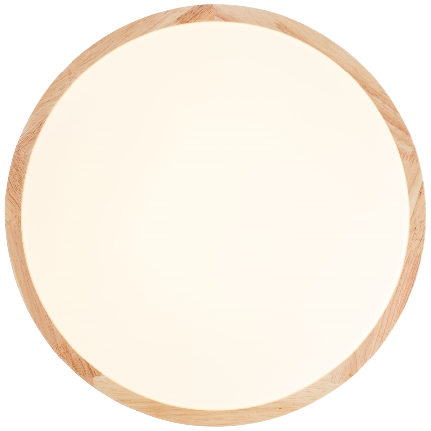 Brilliant - LED plafondlamp LASKOS LED/22W/230V Ø 38 cm rubberhout