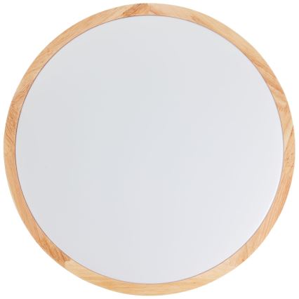 Brilliant - LED plafondlamp LASKOS LED/22W/230V Ø 38 cm rubberhout