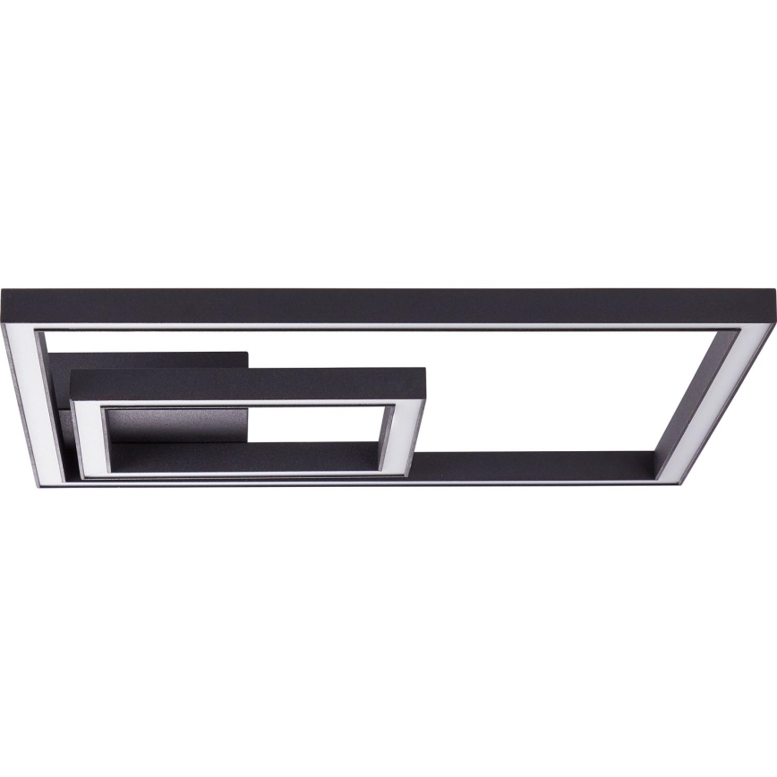 Brilliant - LED Plafondlamp QUON LED/24W/230V 3000K 40x40 cm zwart