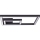 Brilliant - LED Plafondlamp QUON LED/24W/230V 3000K 40x40 cm zwart