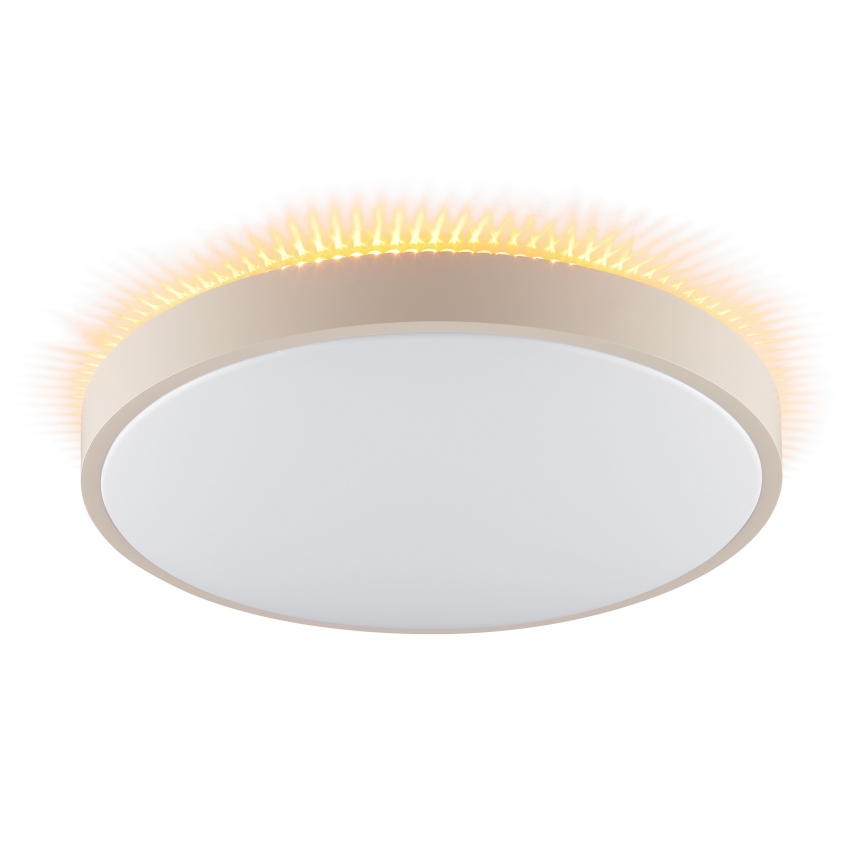 Brilliant - LED plafondlamp SOLISTRA LED/24W/230V Ø 44,5 cm beige
