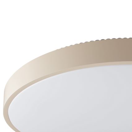 Brilliant - LED-plafondlamp SOLISTRA LED/36W/230V Ø 54 cm beige