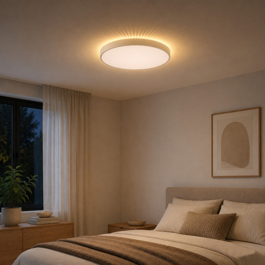 Brilliant - LED plafondlamp SOLISTRA LED/36W/230V Ø 54 cm wit