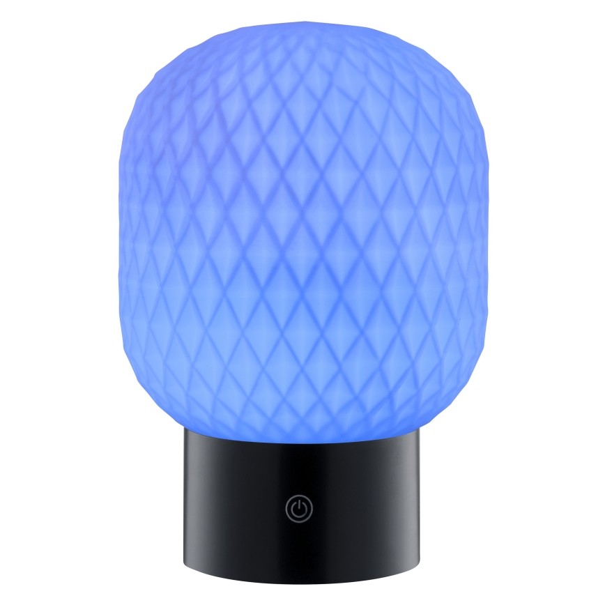 Brilliant - LED RGBW dimbare oplaadbare tafellamp voor buiten met aanraakbediening SARASTRO LED/3W/5V 2700K 1800 mAh IP44 wit