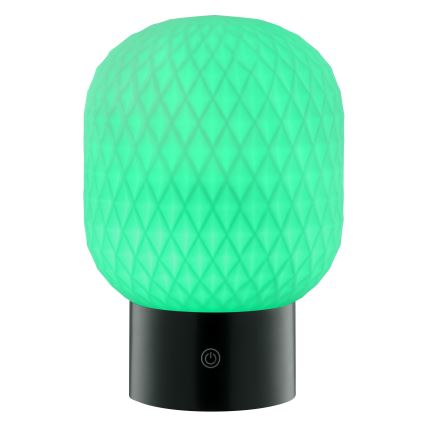 Brilliant - LED RGBW dimbare oplaadbare tafellamp voor buiten met aanraakbediening SARASTRO LED/3W/5V 2700K 1800 mAh IP44 wit